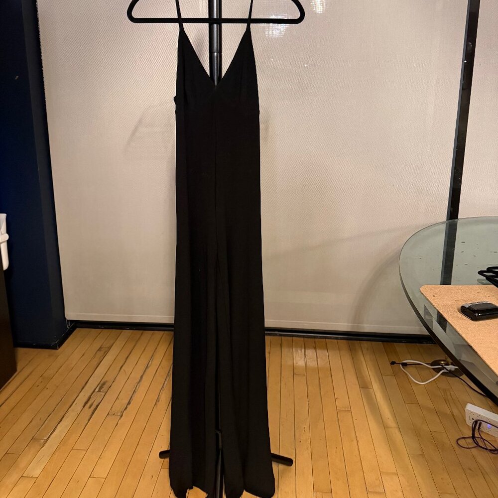 LOT of 2 Norma Kamali Black Jumpsuits